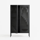 Black Fern - Cabinet - Konrad Blaszczyk - Antracite - Overlay Glass