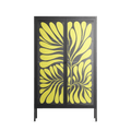 Alaria - Cabinet - Amy Suther - Antracite - Overlay Glass