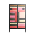 Harmonic - Cabinet - Rikki Hewitt - Antracite - Overlay Glass