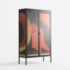 Swift - Cabinet - Rikki Hewitt - Antracite - Overlay Glass