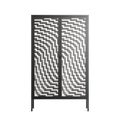 Wave In Wave - Cabinet - Guido De Boer - Antracite - Overlay Glass