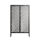 Wave In Wave - Cabinet - Guido De Boer - Antracite - Overlay Glass