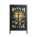 Bitch Don't Kill My Vibe - Cabinet - Aley Wild - Antracite - Clear glass