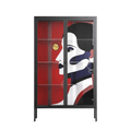 Unseen In Plain Sight - Cabinet - Mathilda Kienast - Antracite - Clear glass