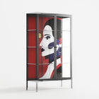 Unseen In Plain Sight - Cabinet - Mathilda Kienast - Antracite - Clear glass