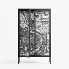 Flight Of Fancy 3 - Cabinet - Diana Catchpole - Antracite - Clear glass