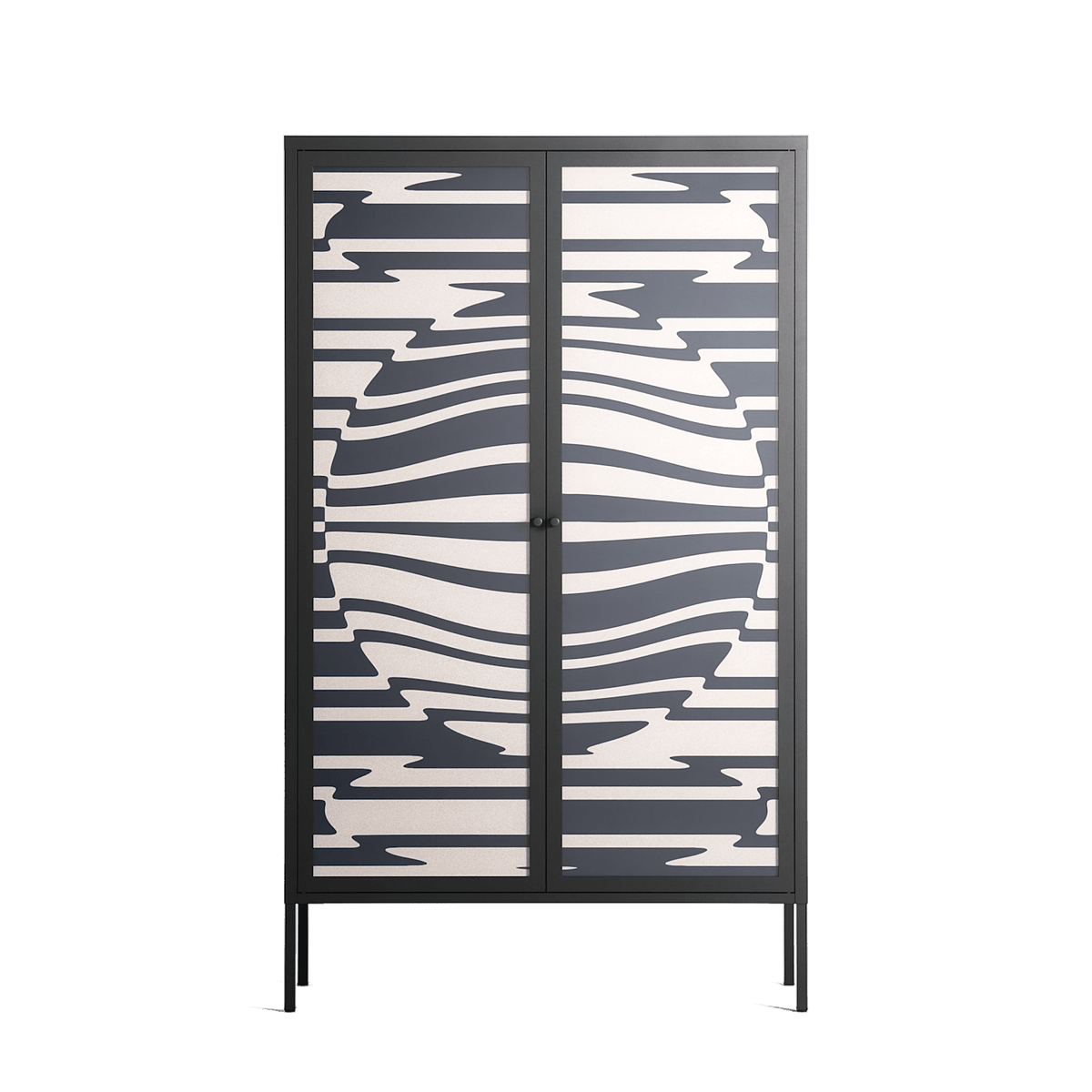 Wave Lens - Cabinet - Oluwaseyi Samuel Adebayo - Antracite - Overlay Glass