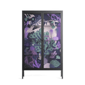A Bridge Across Time 3 - Cabinet - Nick Liefhebber - Antracite - Clear glass