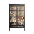 We Are Who We Are - Cabinet - Sophie Goudman-Peachey - Antracite - Clear glass