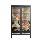 We Are Who We Are - Cabinet - Sophie Goudman-Peachey - Antracite - Clear glass