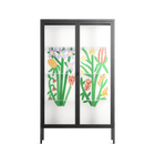 Bouquets - Cabinet - Lydia Greaves - Antracite - Clear glass
