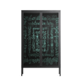 Optical Delusion - Cabinet - Craig Watkins - Antracite - Clear glass