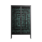 Optical Delusion - Cabinet - Craig Watkins - Antracite - Clear glass