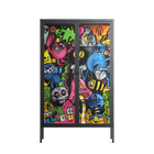 All The Good Guys - Cabinet - Craig Watkins - Antracite - Clear glass