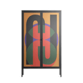 JJ - Cabinet - Oluwaseyi Samuel Adebayo - Antracite - Overlay Glass