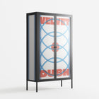 Velvet Dusk - Cabinet - Oluwaseyi Samuel Adebayo - Antracite - Overlay Glass