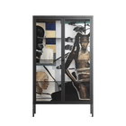 Dreaming With Open Eyes - Cabinet - Sophie Goudman-Peachey - Antracite - Clear glass