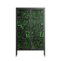 Wottosque Green - Cabinet - Craig Watkins - Antracite - Clear glass