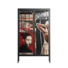 Where We Belong - Cabinet - Sophie Goudman-Peachey - Antracite - Clear glass