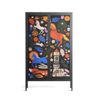 The Secret Herb Garden In The Forest - Cabinet - Nick Liefhebber - Antracite - Clear glass