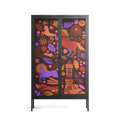 The Secret Herb Garden In The Forest 2 - Cabinet - Nick Liefhebber - Antracite - Clear glass