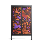The Secret Herb Garden In The Forest 2 - Cabinet - Nick Liefhebber - Antracite - Clear glass