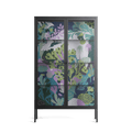 A Bridge Across Time 2 - Cabinet - Nick Liefhebber - Antracite - Clear glass