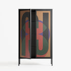 JJ - Cabinet - Oluwaseyi Samuel Adebayo - Antracite - Overlay Glass