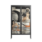 Sweet Far Away - Cabinet - Sophie Goudman-Peachey - Antracite - Clear glass