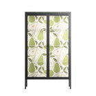 Pears - Cabinet - Lydia Greaves - Antracite - Clear glass