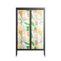 Shapes Cream - Cabinet - Lydia Greaves - Antracite - Clear glass