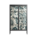 Ode to Summer 3 - Cabinet - Diana Catchpole - Antracite - Clear glass