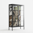 As The Rain Falls - Cabinet - Sophie Goudman-Peachey - Antracite - Clear glass