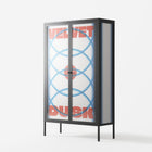 Velvet Dusk - Cabinet - Oluwaseyi Samuel Adebayo - Antracite - Overlay Glass