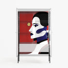 Unseen In Plain Sight - Cabinet - Mathilda Kienast - Antracite - Clear glass