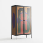 JJ - Cabinet - Oluwaseyi Samuel Adebayo - Antracite - Overlay Glass