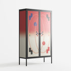 Parallel Mirage - Cabinet - Oluwaseyi Samuel Adebayo  - Antracite - Overlay Glass
