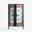 Velvet Dusk - Cabinet - Oluwaseyi Samuel Adebayo - Antracite - Overlay Glass