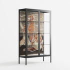 We Are Who We Are - Cabinet - Sophie Goudman-Peachey - Antracite - Clear glass