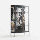 Dreaming With Open Eyes - Cabinet - Sophie Goudman-Peachey - Antracite - Clear glass