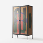 JJ - Cabinet - Oluwaseyi Samuel Adebayo - Antracite - Overlay Glass