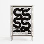 Black Waves - Cabinet - Alexander Khabbazi - Pebble - Clear glass