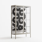 Black Waves - Cabinet - Alexander Khabbazi - Pebble - Clear glass