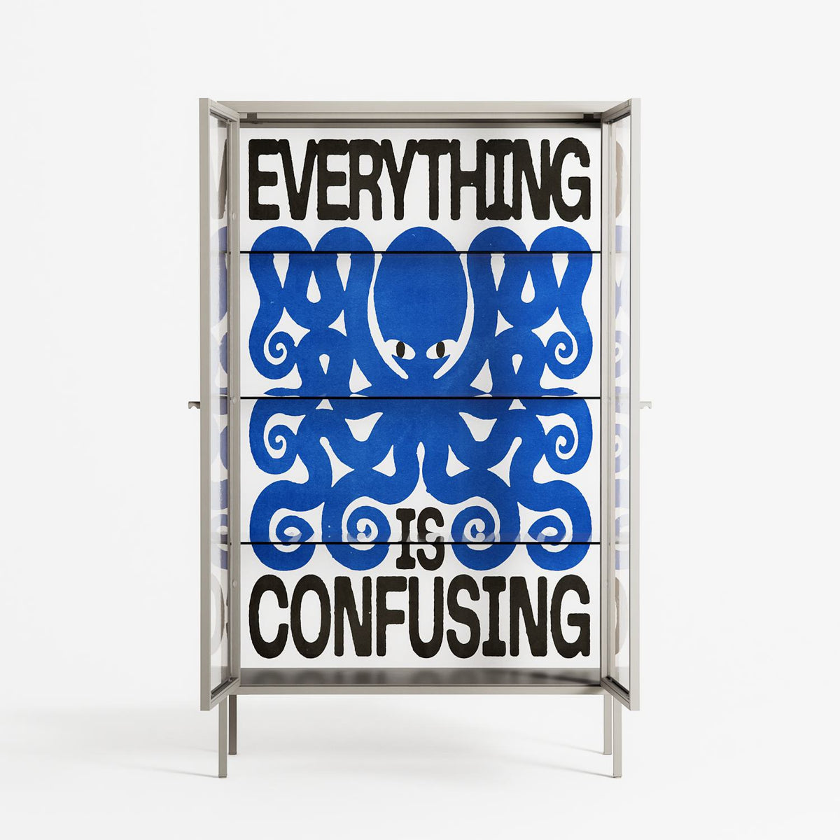 Everything is Confusing - Cabinet - Alexander Khabbazi - Pebble - Clear glass