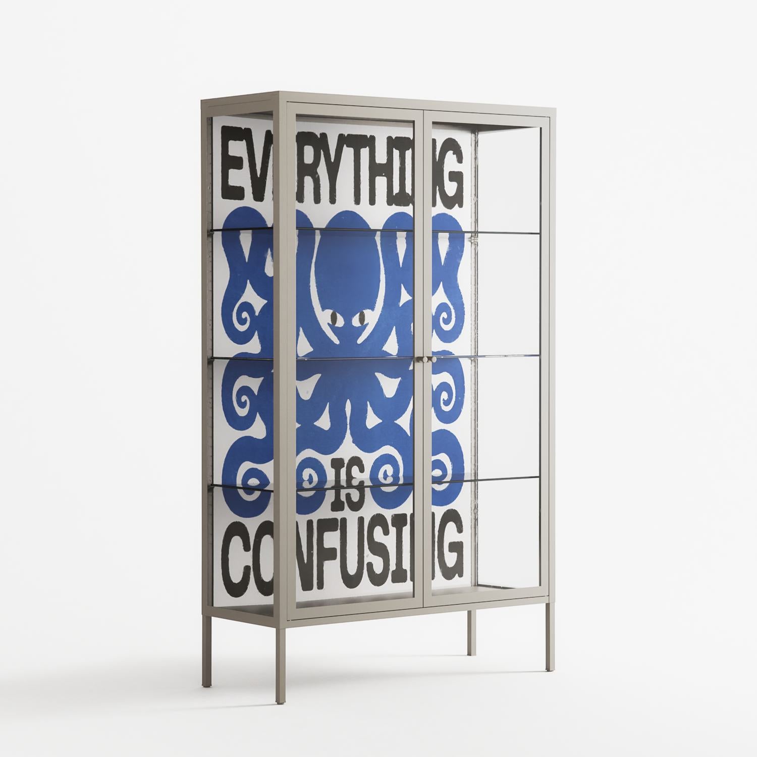 Everything is Confusing - Cabinet - Alexander Khabbazi - Pebble - Clear glass