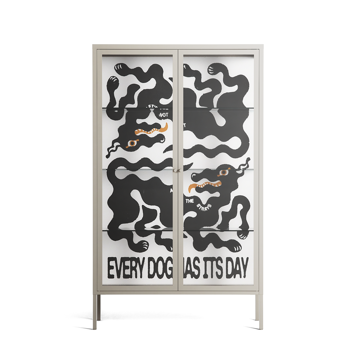 Every Dog - Cabinet - Alexander Khabbazi - Pebble - Clear glass