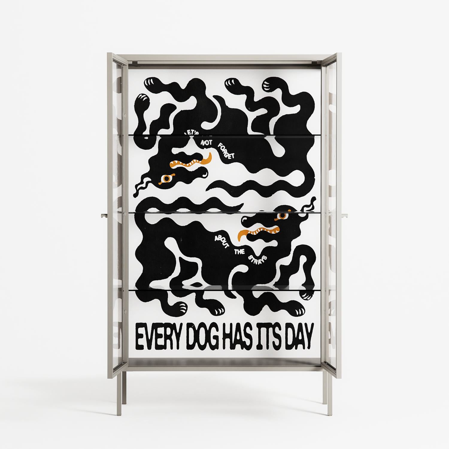 Every Dog - Cabinet - Alexander Khabbazi - Pebble - Clear glass