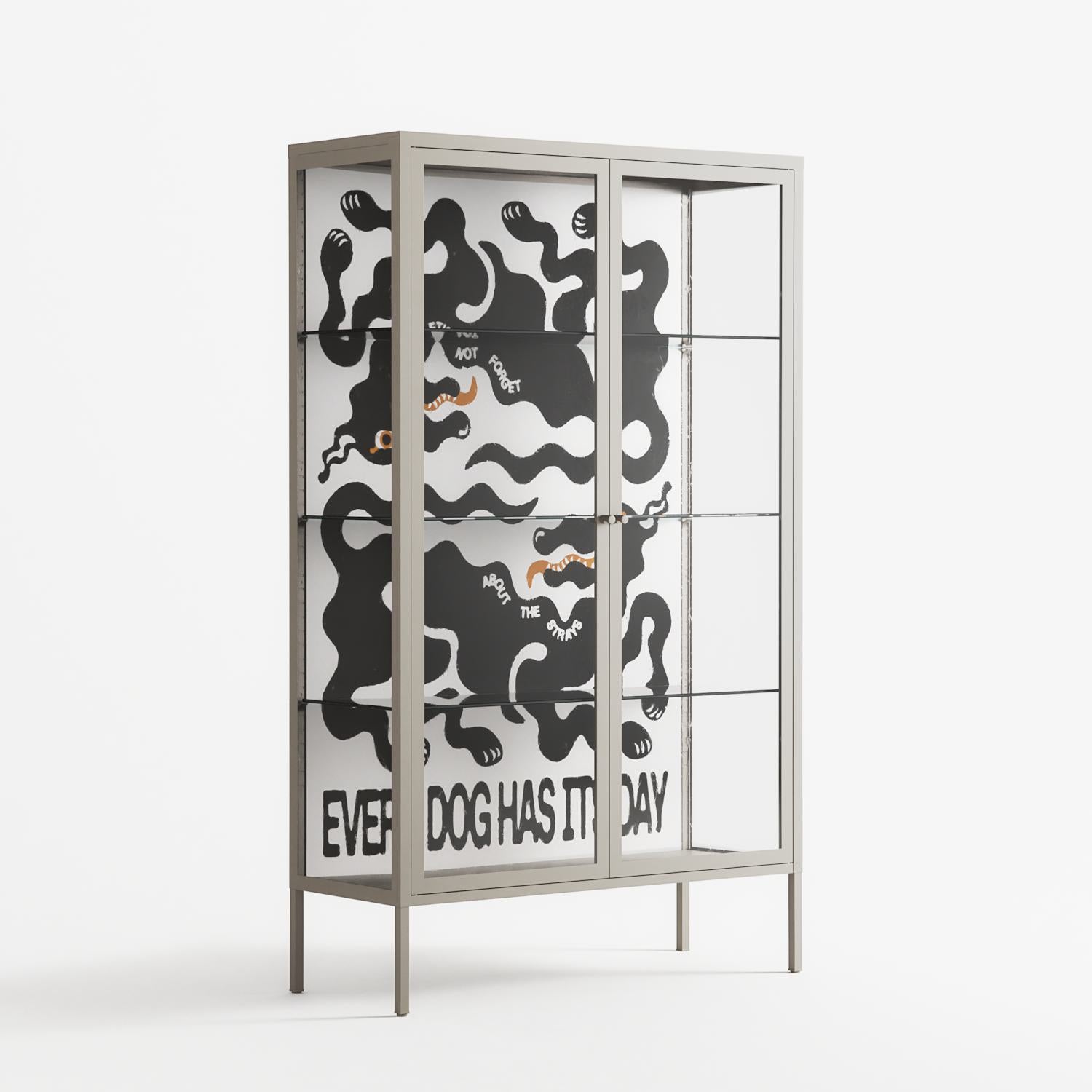 Every Dog - Cabinet - Alexander Khabbazi - Pebble - Clear glass