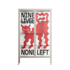 Nine Lives - Cabinet - Alexander Khabbazi - Pebble - Clear glass