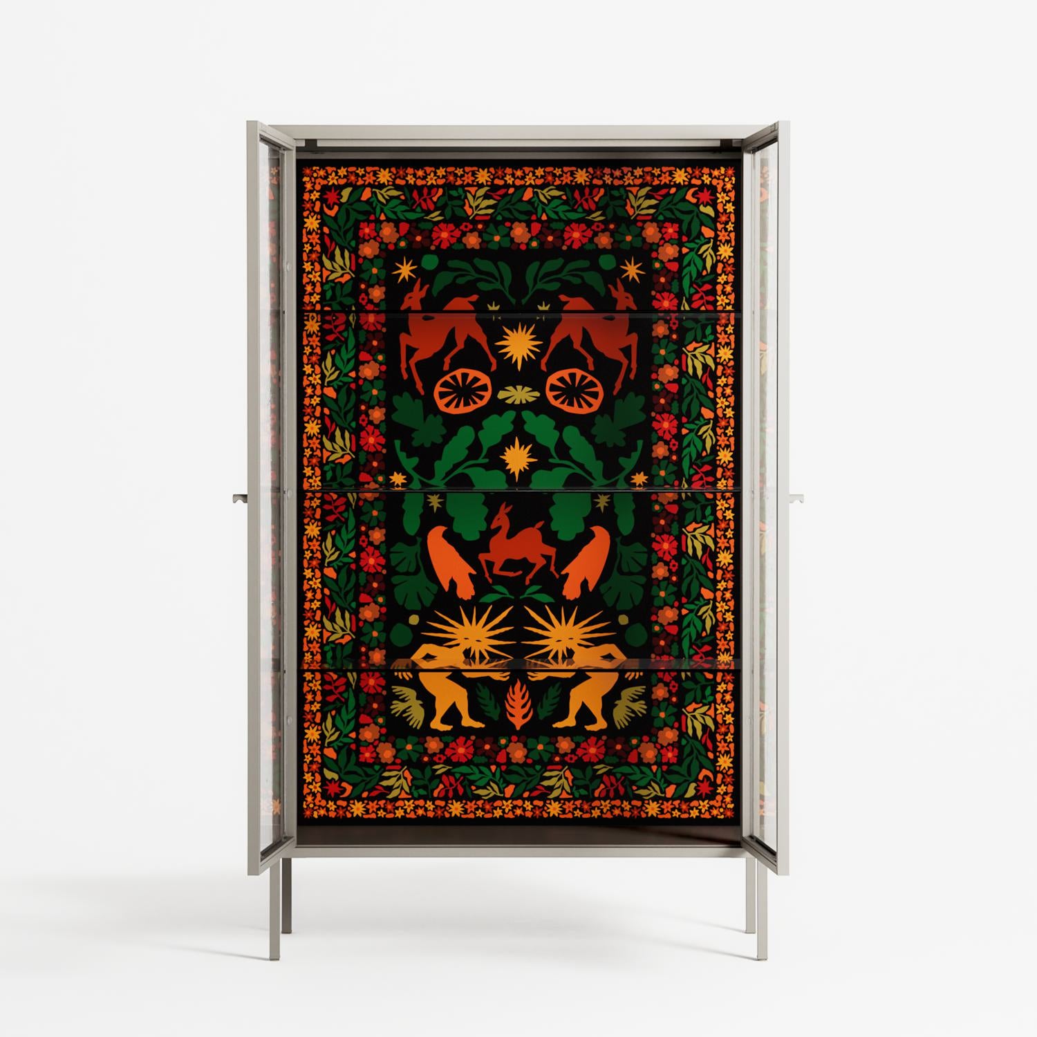 Sunbrother - Cabinet - Nick Liefhebber - Pebble - Clear glass